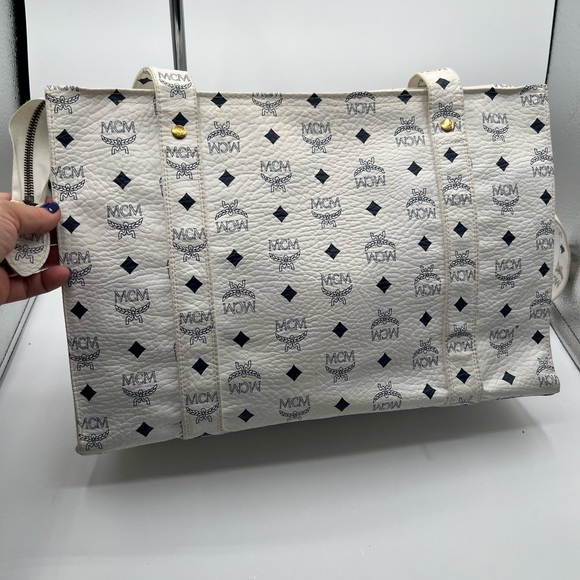 MCM Vintage Visetos Shopper Tote🔥🔥 - Picture 3 of 16